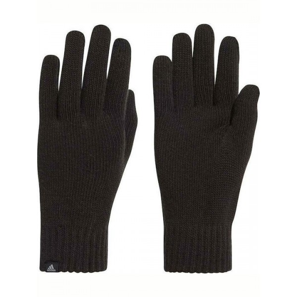 Adidas Accessories Performance Μαύρα Πλεκτά Γάντια CY6802