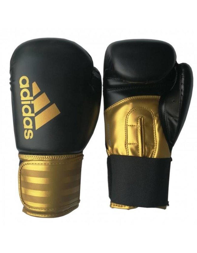 Adidas Hybrid 100 (kick)boxing gloves black/gold