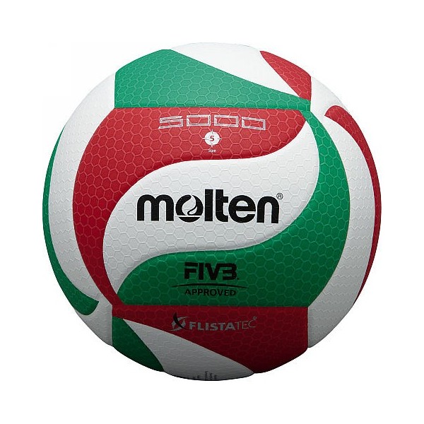 Αγωνιστική μπάλα βόλεϊ MOLTEN V5M5000 από PU δέρμα FIVB APPROVED