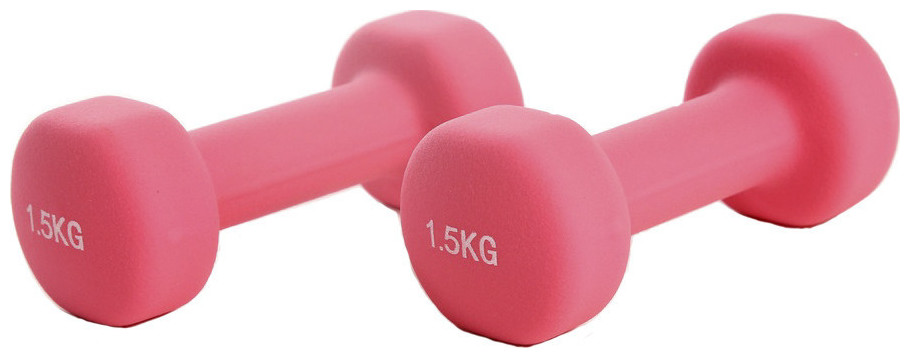 Αλτήρες Neoprene 1.5kg  (Ζεύγος) Pegasus Κωδ. B-7910-15