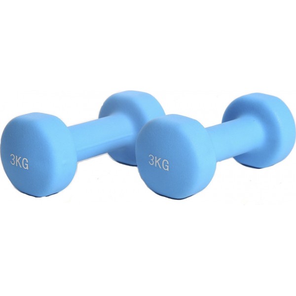 Αλτήρες PEGASUS Neoprene 3kg (Ζεύγος)  B-7910-30