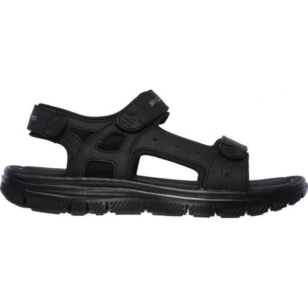 Ανδρικά Σανδάλια Skechers Mens Adjustable Strap Sandal With Memory Foam 51874-BBK