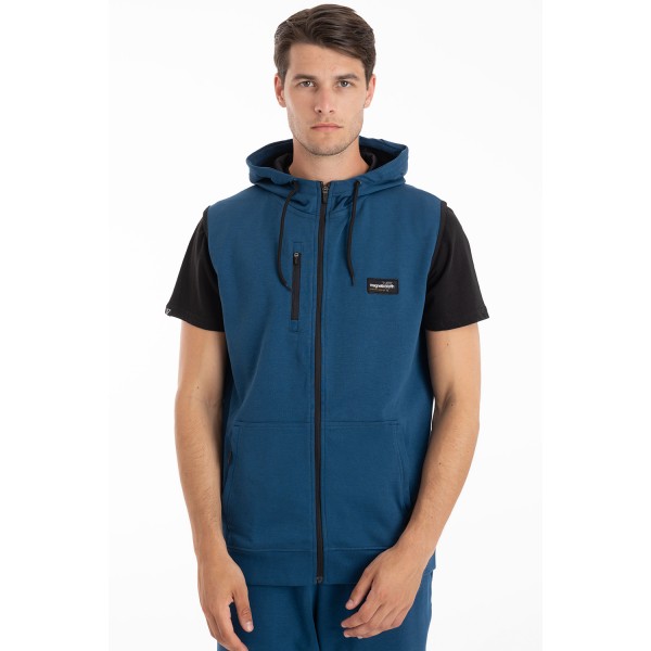 Ανδρική Ζακέτα με κουκούλα Magnetic North Men's Tech Fleece Zip Hoodie (Blue) 22034