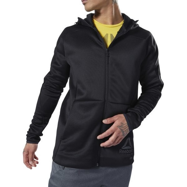 Ανδρική ζακέτα Reebok One Series Training EC0978 Black
