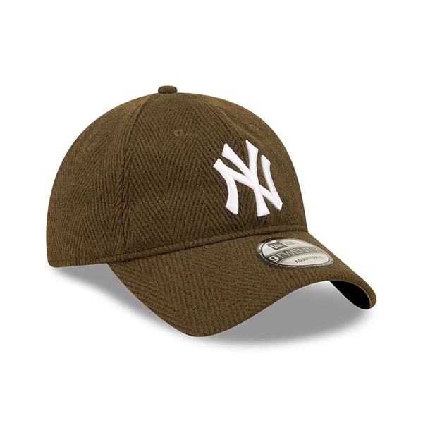 Ανδρικό Καπέλο New Era New York Yankees Herringbone Green 9TWENTY Adjustable Cap 60292747