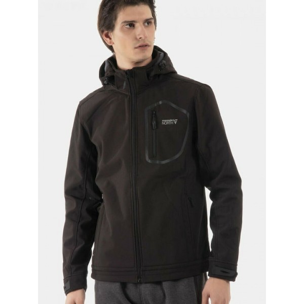 Ανδρικό Μπουφάν Magnetic North Men's Softshell Jacket 50016 Black