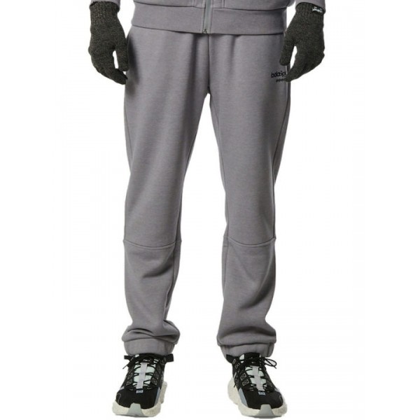 Ανδρικό Παντελόνι Φόρμας Body Action Men's Basic SweatPants 023338-03  (Silver)