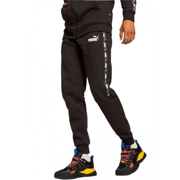 Ανδρικό Παντελόνι Φόρμας Puma ESS Tape Camo Sweatpants FL cl 675948-01