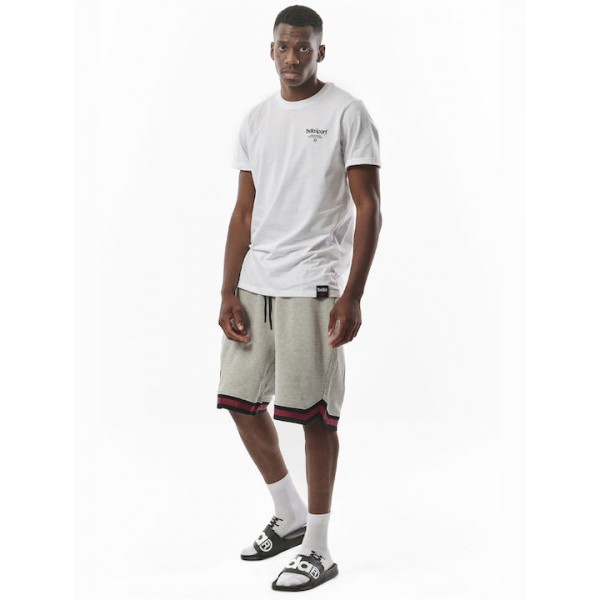 Ανδρικό Σορτσάκι Body Action Men's Basketball Shorts 033328 01 L.Mel.Grey