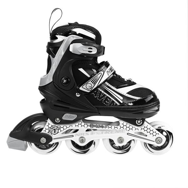 Αυξομειούμενα Πατίνια Roller NA 1123 Μαύρο IN-LINE SKATES NILS EXTREME