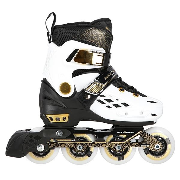 Αυξομειούμενα Πατίνια Roller NA 20004 Άσπρο In-Line Skates Nils Extreme