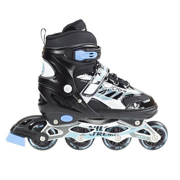 Αυξομειούμενα Πατίνια Roller NJ 1828 A INLINE SKATES NILS EXTREME ΜΑΥΡΟ