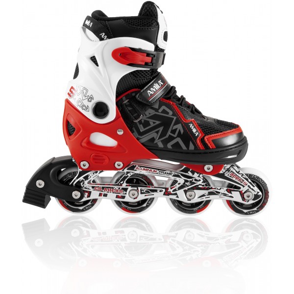 Αυξομειούμενα Πατίνια Rollers In-Line Skate Αλουμινίου (40-43) Amila 48917