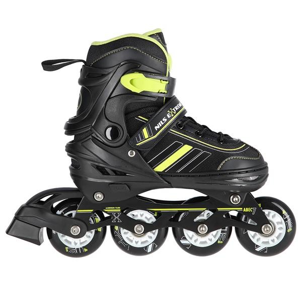 Αυξομειούμενα Roller NH18191 2 ΣΕ 1 Μαύρο/Πράσινο In-Line Skates/Hockey Ice Skates