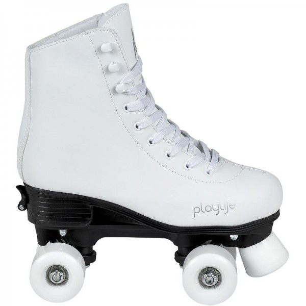 Αυξομειούμενα Roller Skates - Quads Playlife Classic White
