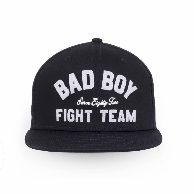 BAD BOY Fight Team Snapback Hat Black