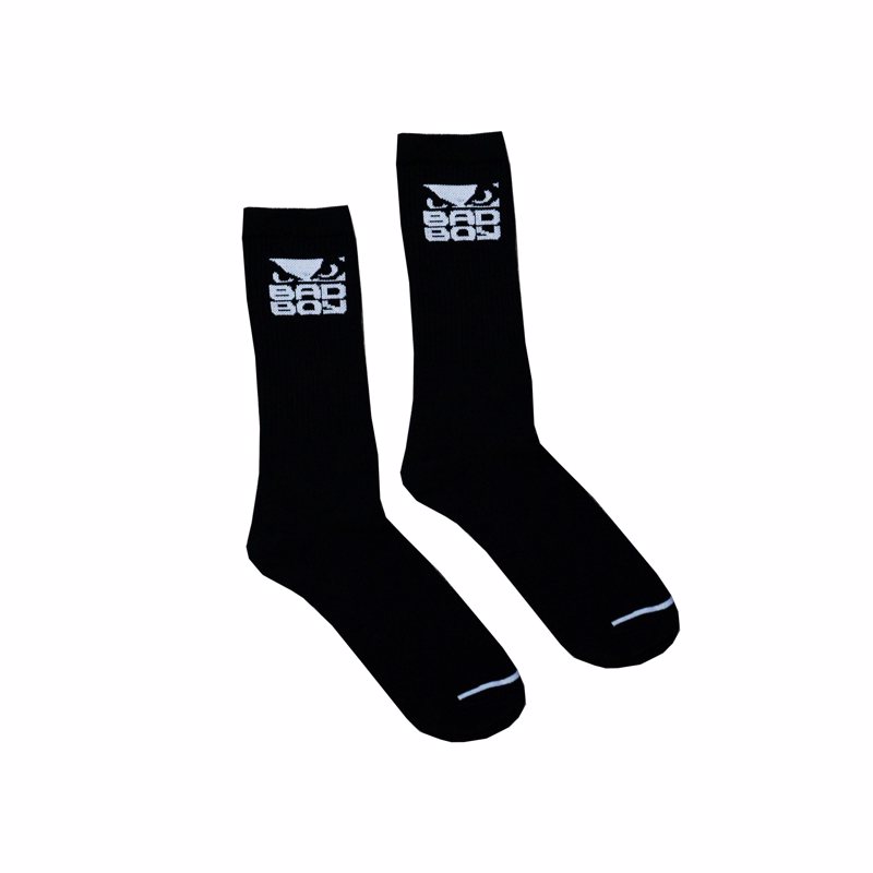 BAD BOY LOGO socks - black