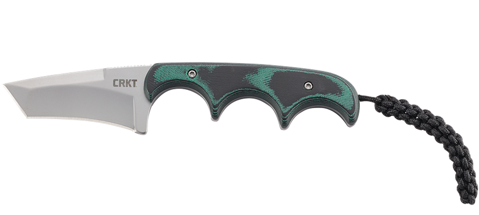 CRKT MINIMALIST TANTO GREEN BLACK