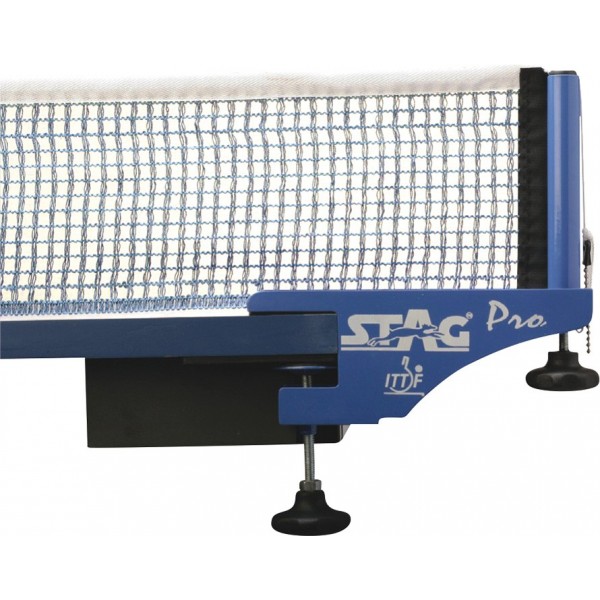 Δίχτυ πινγκ πονγκ με στηρίγματα STAG Pro (42771)