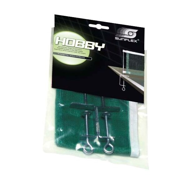 Δίχτυ πινγκ πονγκ με στηρίγματα SUNFLEX Hobby (42750)