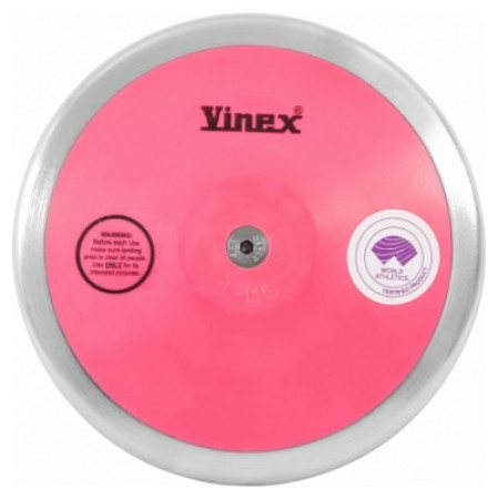 Δίσκος Αργής Περιστροφής Γυναικών 1kg Vinex Κωδ. 97755
