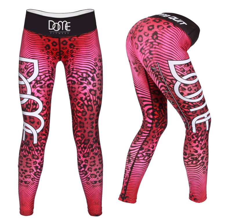 Dome Fitness Κολάν Hybrid - Hot Pink