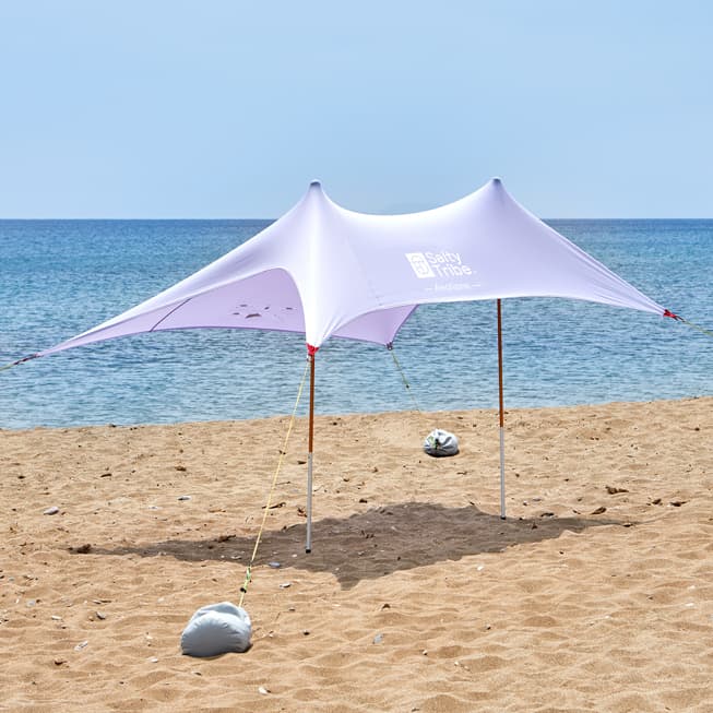 Ελαστική Τέντα Παραλίας 2x2 Lavender Salty Tribe Aeolians