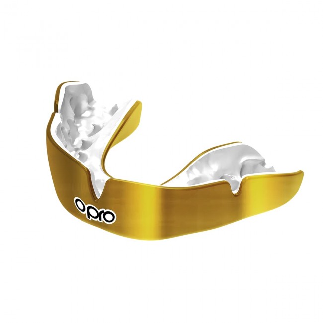 ΕΠΑΓΓΕΛΜΑΤΙΚΗ ΜΑΣΕΛΑ Opro Mouthguard Instant Custom-Fit V2 Gold/White Senior