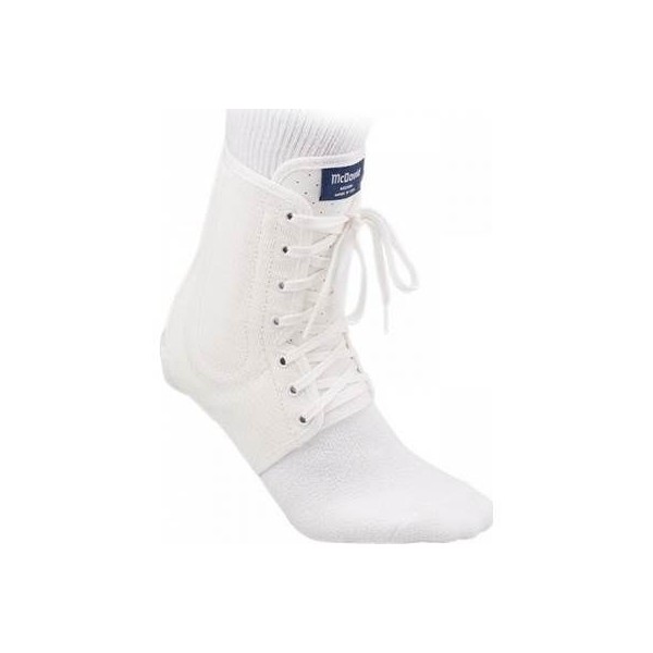 Επαγγελματική επιστραγαλίδα με κορδόνια από την McDavid 199R White