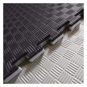 Επαγγελματικό Δάπεδο Ασφαλείας Puzzle Viking Μαύρο/Γκρι