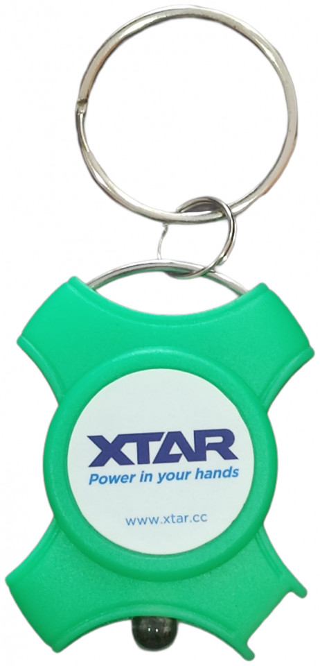 Επαναφορτιζόμενο Μπρελόκ XTAR X-Craft LED Πράσινο