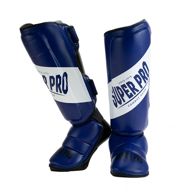 Επικαλαμιδες Super Pro Combat Gear Rebel Shin Guards Ασημι Μπλε