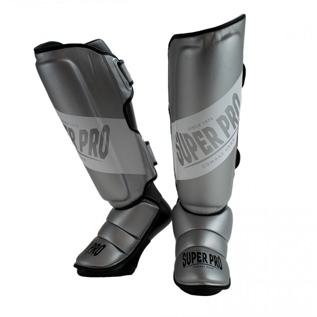 Επικαλαμιδες Super Pro Combat Gear Rebel Shin Guards Ασημι