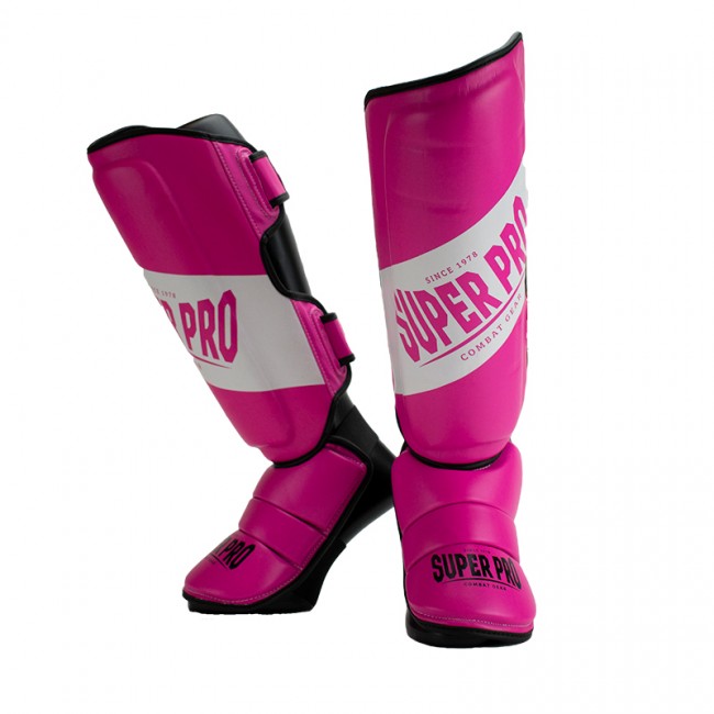 Επικαλαμιδες Super Pro Combat Gear Rebel Shin Guards Ροζ