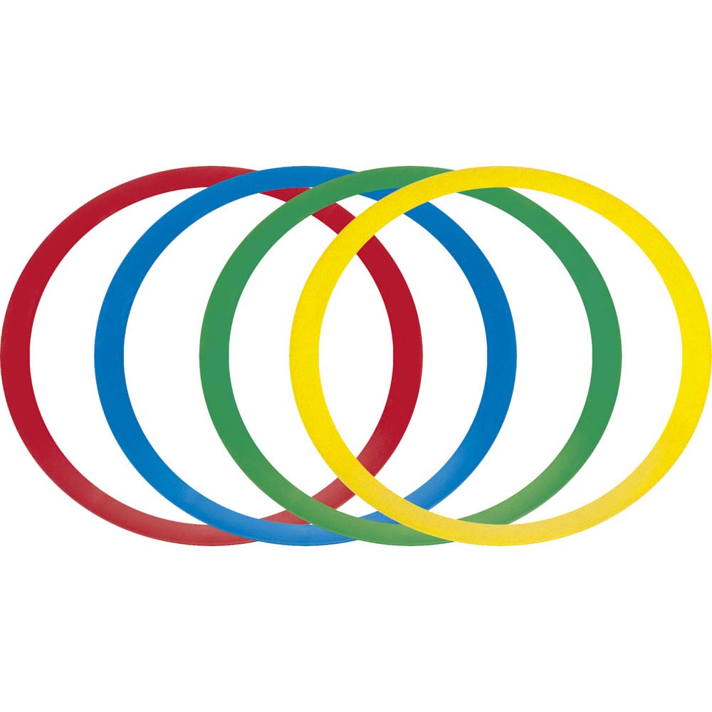 Επίπεδα Δαχτυλίδια Ελέγχου/Ισορροπίας Φ45cm σετ12τμχ Amila Κωδ. 48591