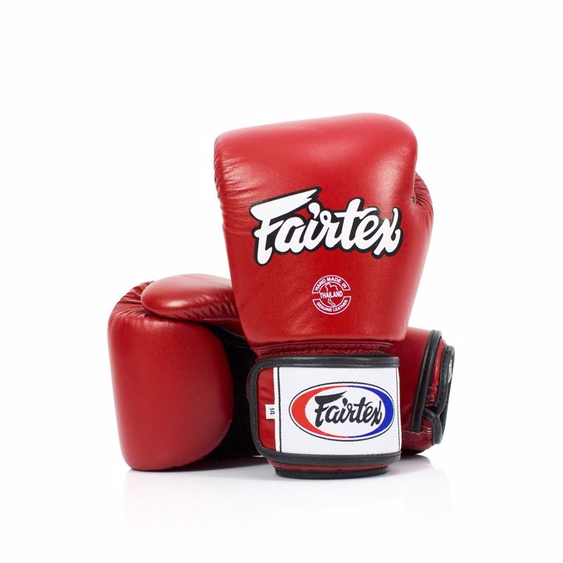 FAIRTEX BGV1 UNIVERSAL MUAY THAI GLOVES-RED