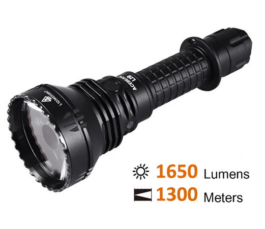 Φακός Μεγάλης Εμβέλειας Acebeam L19 2.0 OSRAM+Battery Κωδ. ACE-006