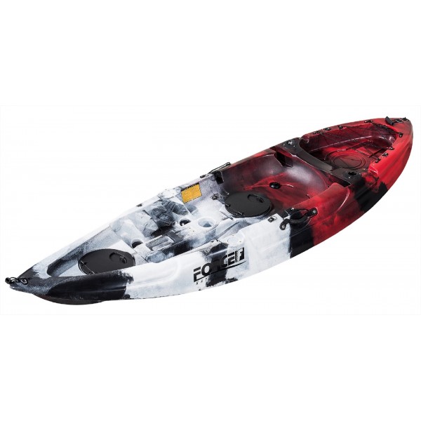 Fishing Kayak Force Andara Sot Ενός Ατόμου Κόκκινο 0100-0120RBW