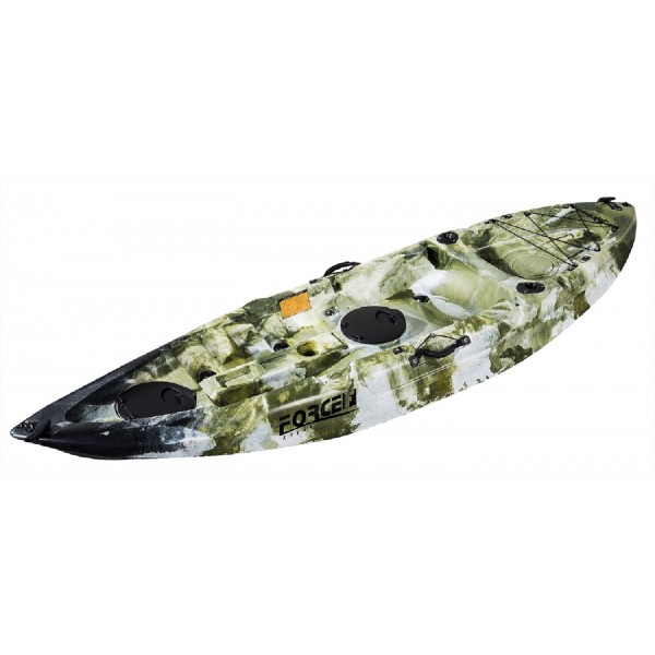 Fishing Kayak Force Andara Sot Ενός Ατόμου Χακί Παραλλαγής 0100-0120XARMY