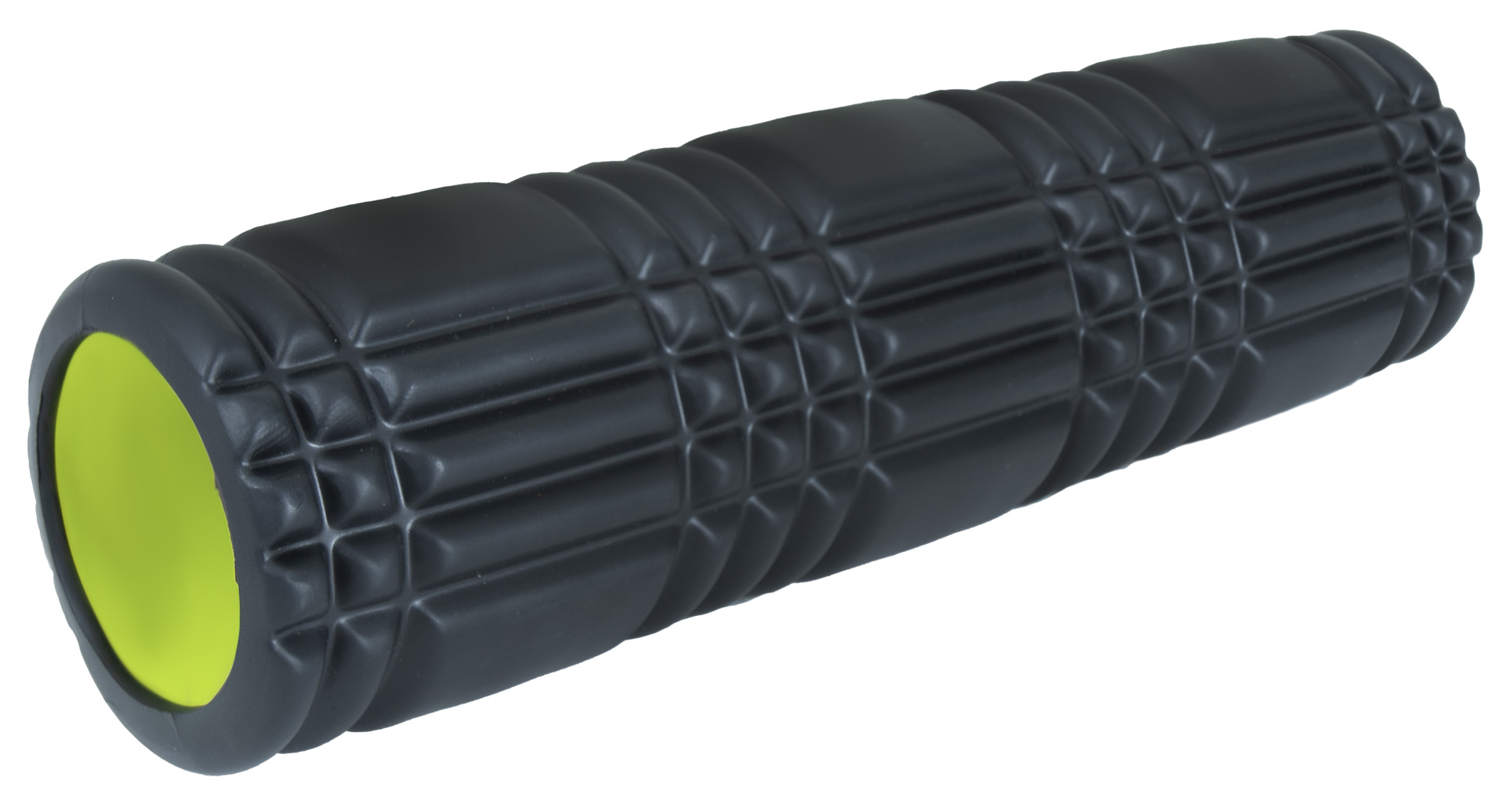 Foam Roller Plexus 45cm Amila Φ14 Κωδ. 96827 Μαύρο/Λάιμ