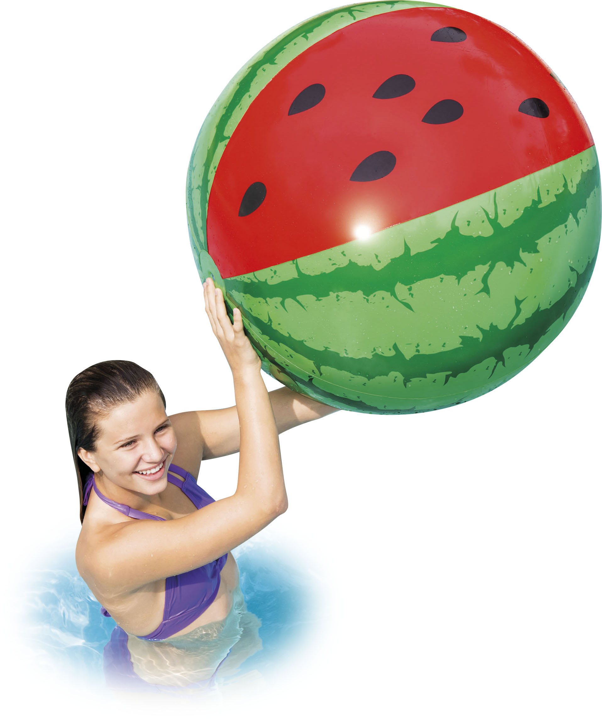 Φουσκωτή Μπάλα 107cm Watermelon Ball Intex Κωδ.58071