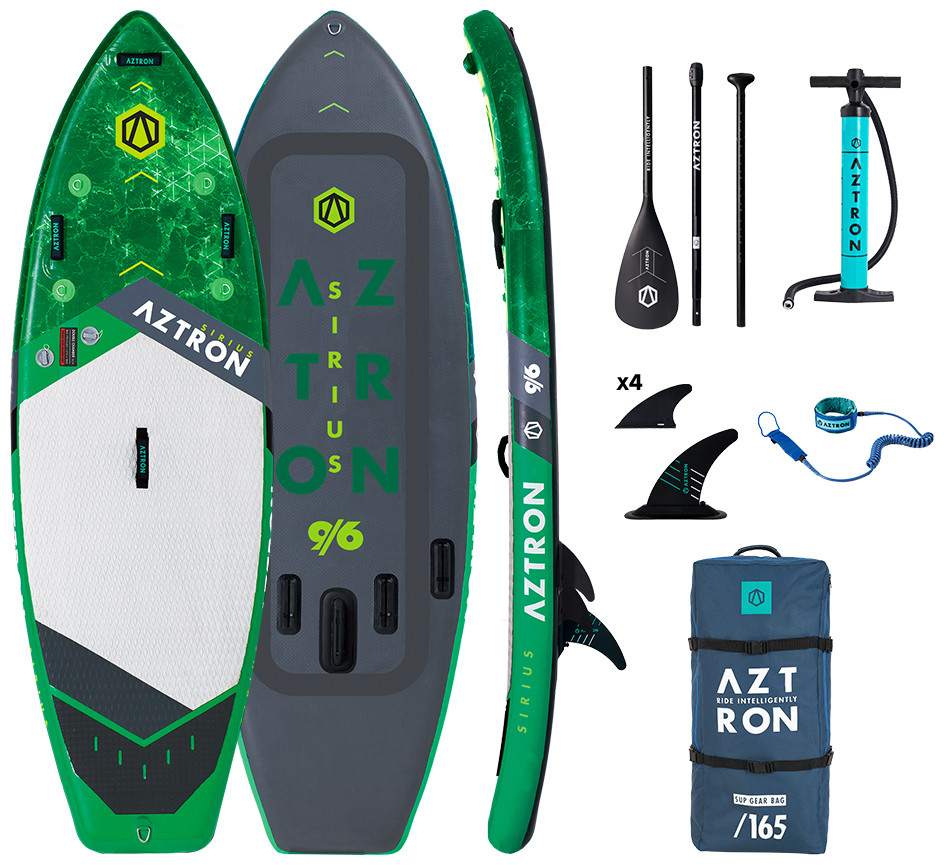 Φουσκωτή Σανίδα River/Surf Sup Sirius 9'6'' Aztron