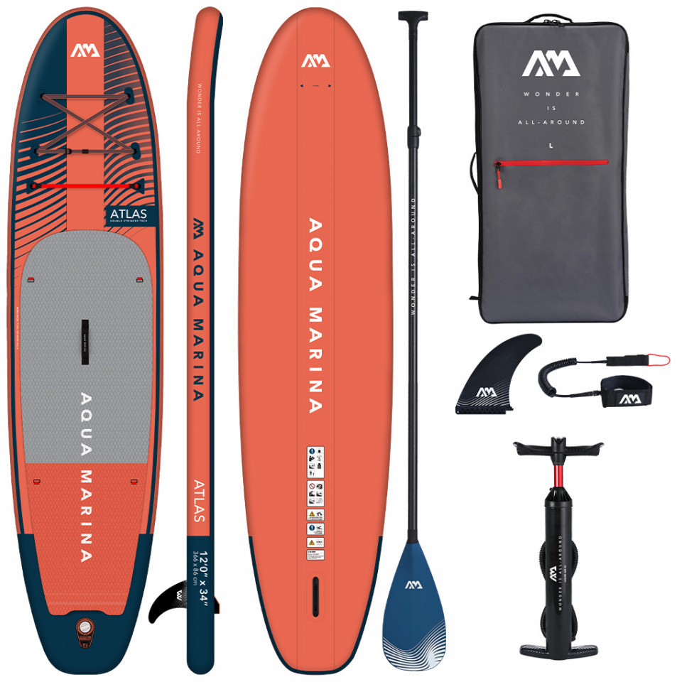 Φουσκωτή Σανίδα Sup 12' Atlas Aqua Marina Κωδ. 28349