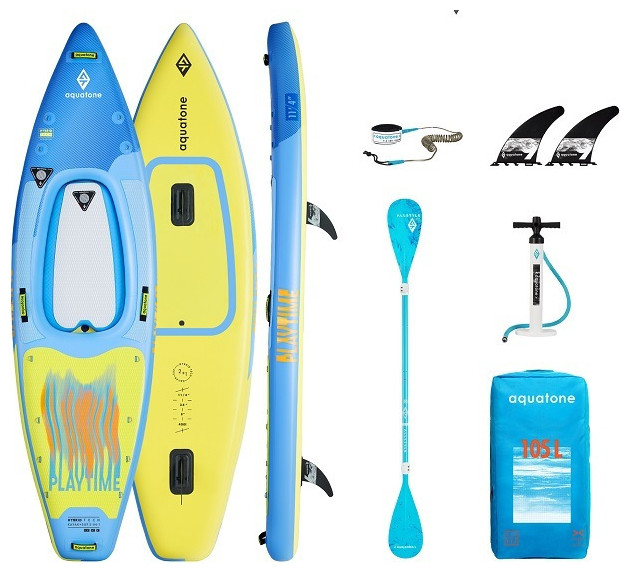 Φουσκωτή Σανίδα Sup/Kayak Playtime Hybrid 11'4" Aquatone Κωδ. TS-080