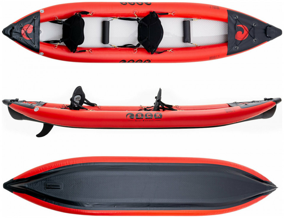 Φουσκωτό Καγιάκ 2 Ατόμων Navale Με Πάτωμα Drop - Stich SCK Κωδ. 0202-12748