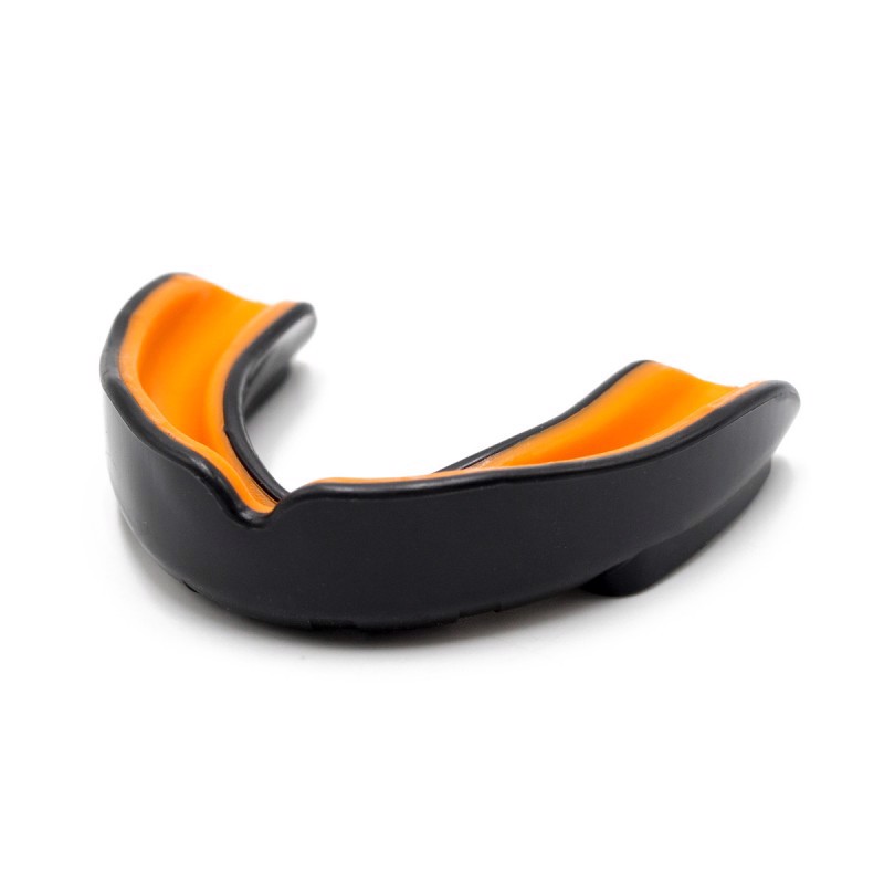 FUJIMAE GEL MOUTHGUARD -black/orange
