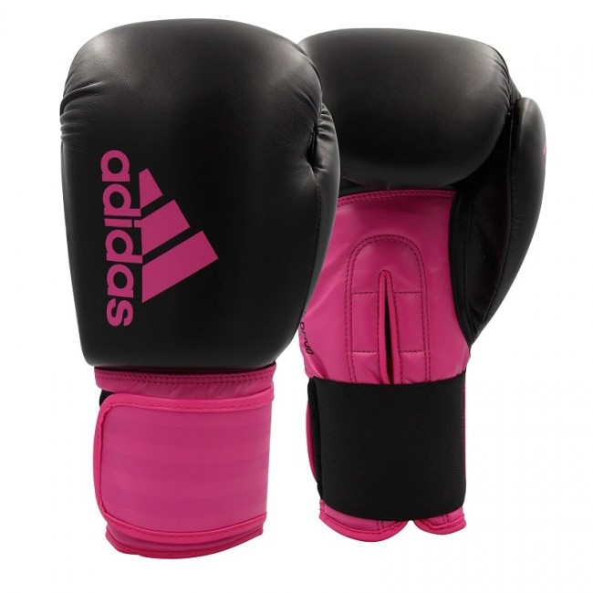 Γαντια Adidas Hybrid 100 Dynamic Fit (Kick) Boxing Gloves Black/Pink