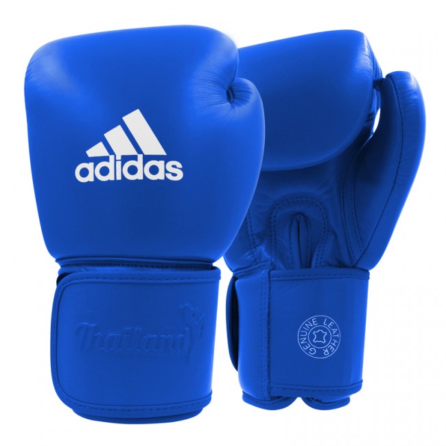 Γάντια adidas Muay Thai TP200 Μπλε