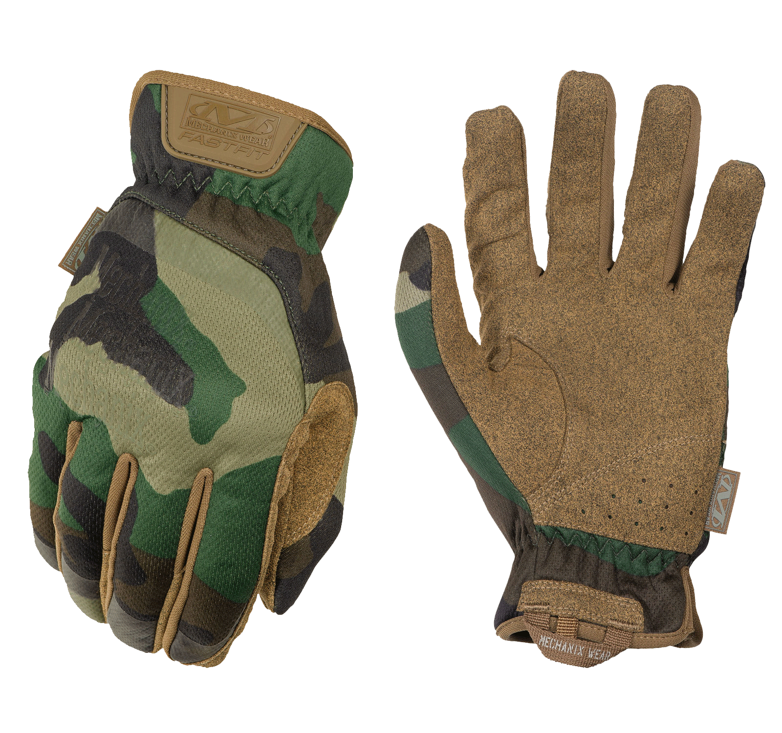 Γάντια Mechanix Fastfit Woodland Camo