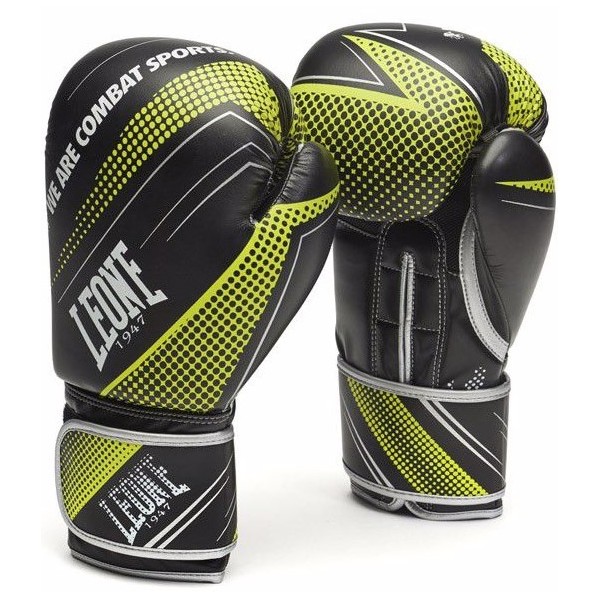 Γάντια προπόνησης LEONE BLITZ BOXING GLOVES Black GN320 BLC